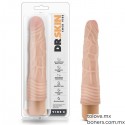 Dildo Vibrador Dr. Skin 22 cm Beige Sexshop Gay México | Donde venden vibradores en la CDMX | Envío discreto a toda la República Mexicana