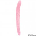 Dildo Doble Rosa 45 cm Sexshop en línea | Venta de dildo doble | Compra Segura | Envío Campeche y toda la República Mexicana