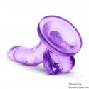 Sexshop | Precio de Mini Dildo Jelly Púrpura 10 cm | Juguetes Eróticos para Adulto | Envío Morelia, Zamora y Uruapan