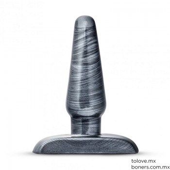 Sexshop gay | Donde comprar Plug Anal Negro Metálico S | Productos Sexuales | Envío Tabasco, Campeche y Veracruz