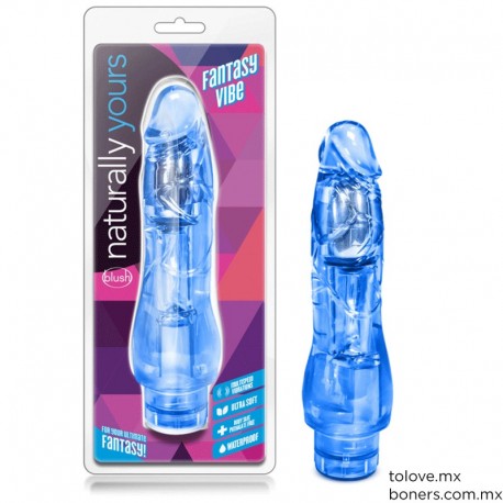 Sex Shop | Donde comprar Vibrador Fantasía Vibradora 21 cm | Compra Segura | Envíos a toda la Zona Metropolitana de la CDMX