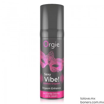 Sex shop virtual | Precio de Gel Vibrador Orgie Orgasmo Intenso | Succionador de Clítoris | Envíos a Cuernavaca, Morelos