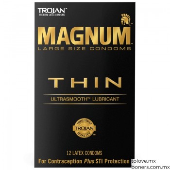 Comprar condones Trojan Magnum en México | Sexshop en Línea | Envíos seguros y discretos a Guadalajara y a todo el país