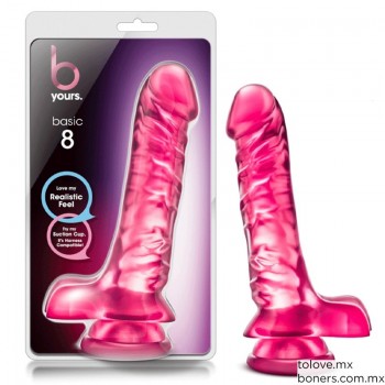 Tienda Online Sexo | Compra Dildo B Yours Rosa 23 cm | Vibradores para Mujer | Envío Quintana Roo, Yucatán y todo México