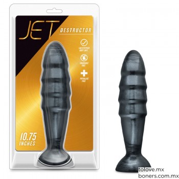 Sexshop gay | Venta de Plug Negro Destructor | Variedad en Formas de Pago | Envío Baja California, Sonora y norte del país