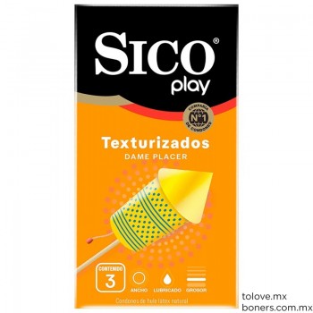 Sex Shop en Línea | Precio de Condones Sico Texturizados | Compra Segura | Envíos a CDMX y toda la República Mexicana