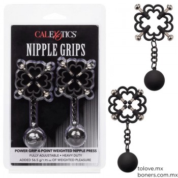 Pinzas con Peso | Power Grip 4 Point Weighted Nipple Press