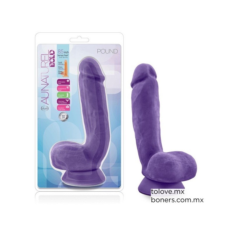 Tienda de Artículos de Sexo | Compra Dildo Grueso Bold Pound 22 cm | Vibrador de App Celular | Entregas en Alcaldía Coyoacán