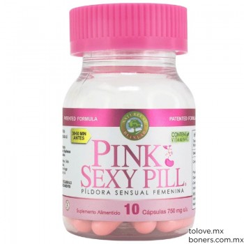 Estimulante femenino | Pink Sexy Pill Píldora Natural Femenina 10 caps