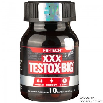 Vigorizante Masculino Testox-Big XXX | Testox-Big XXX 10 Tabletas