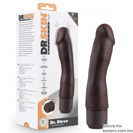 Sexshop en línea | Donde comprar Vibrador Dr Steve Silicón 19 cm | Productos Sexuales | Envío Veracruz, Xalapa, Oaxaca