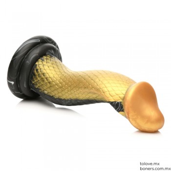 Tienda de Consoladores | Compra Dildo Golden Mamba Snake | Lubricantes sexuales | Entrega mismo día en Ciudad de México