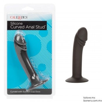 Sexshop gay | Venta de Dildo de Silicón Curvo | Consolador para hombre | Envío Oaxaca, Chiapas, Veracruz