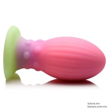 Plug Anal de Fantasía con forma de huevo | Sex Shop LGBT | Envíos Discretos a todo México