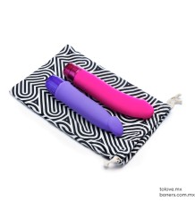 Bolsa de tela para almacenar juguetes íntimos | Diseños discretos | Sexshop LGBT en CDMX | Compras seguras y discretas
