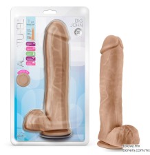 Dildo Realista Au Naturel Big John 29 cm | Dildo discreto | Envíos express a Cancún