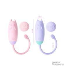 Sex shop online | Venta de Bala Vibradora Meow con Control | Consolador pequeño | Envío Guanajuato, Querétaro e Hidalgo