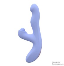 Vibrador vaginal de estimulación dual clítoris y punto G | Sexshop | Entregas discretas el mismo día en CDMX