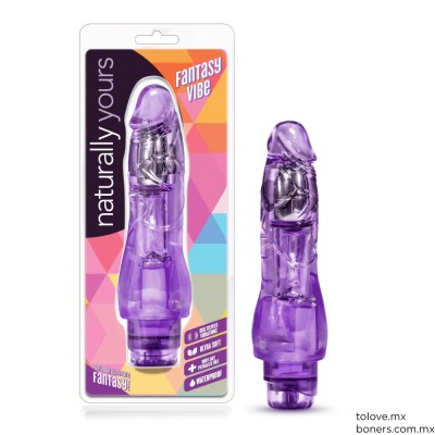 Sex shop online | Precio de Vibrador 23 cm Fantasy Vibe Púrpura | Sexshop Portales | Envío Guanajuato, Querétaro e Hidalgo
