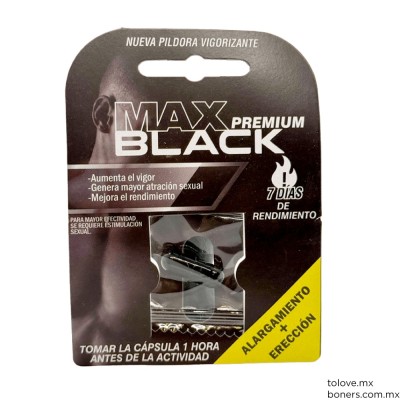 Sex shop virtual | Venta de Pastilla Max Black Premium Alargamiento + Erección | Compra Segura | Envío seguro a Puebla