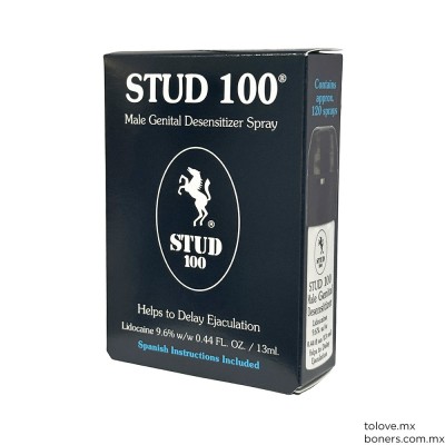 Sex Shop | Compra Spray Retardante Stud 100 | Juguetes para Pareja | Envíos a toda la Zona Metropolitana de la CDMX