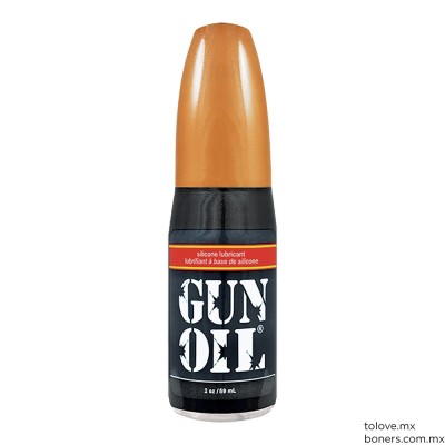 Sex Shop | Compra Lubricante Silicona Gun Oil 59 ml | Juguete para Pareja | Envío seguro a Puebla