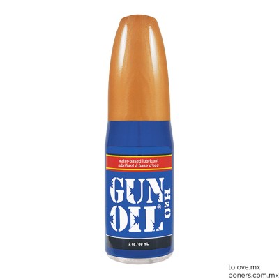 Sexshop | Compra Lubricante Base Agua Gun Oil H2O 59 ml | Juguetes para Mujeres Adultas | Envío Oaxaca, Chiapas, Veracruz