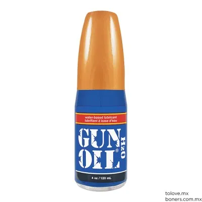 Sexshop online | Venta de Lubricante Base Agua Gun Oil H2O 120 ml | Juguete Sexual para Mujer | Entregas en Alcaldía Coyoacán