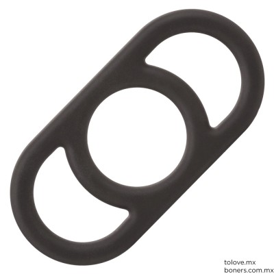 Sex shop online | Venta de Alpha Liquid Silicone Commander Ring - Black | Precio de los consoladores | Envío seguro a Puebla