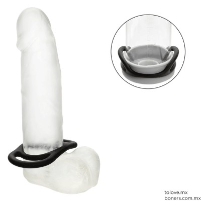 Tienda Sexo | Precio de Alpha Liquid Silicone Commander Ring - Black | Succionador Femenino | Envío Monterrey, Puebla, Tijuana