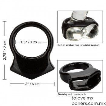 Anillo con Estrechador de Testículos | Sex Shop en Línea | Compra Segura | Entrega Discreta Jalisco y República Mexicana