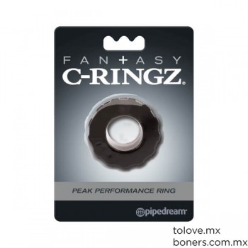 Cockring Negro Ajustado | Sex Shop en Línea | Compra Segura | Entrega Discreta Veracruz y República Mexicana
