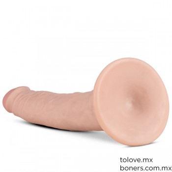 Sexshop en Línea | Dildo Realista con copa de succión | Envíos a todo México