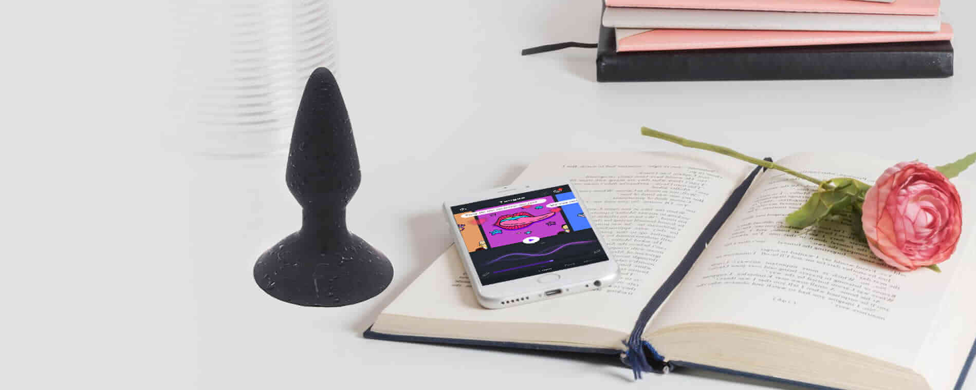 Vibrador por app móvil Equinox para Android y iPhone